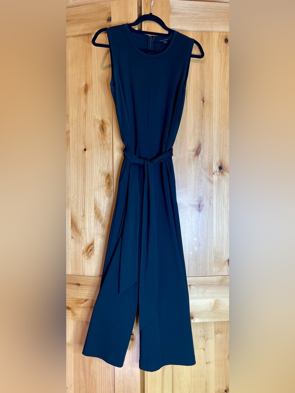 Banana Republic wide leg jumpsuit black